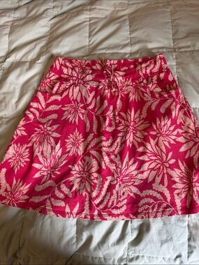 Women’s Red Floral Toad&Co Tica Skirt